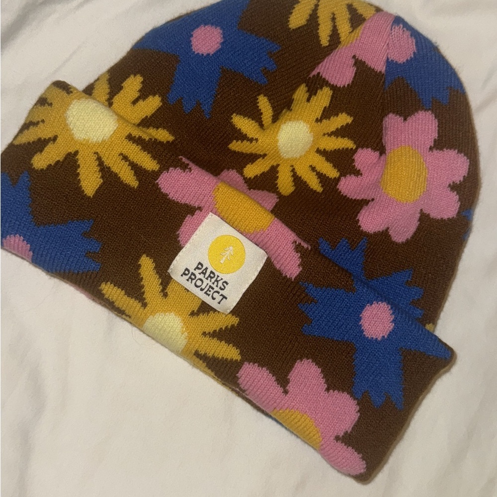 Parks Project Floral Knit Hat